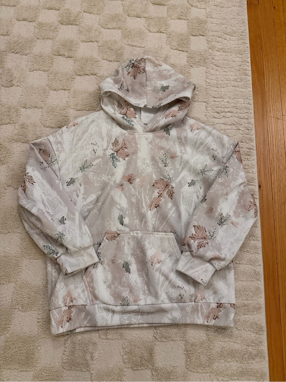 Camo Print Hoodie